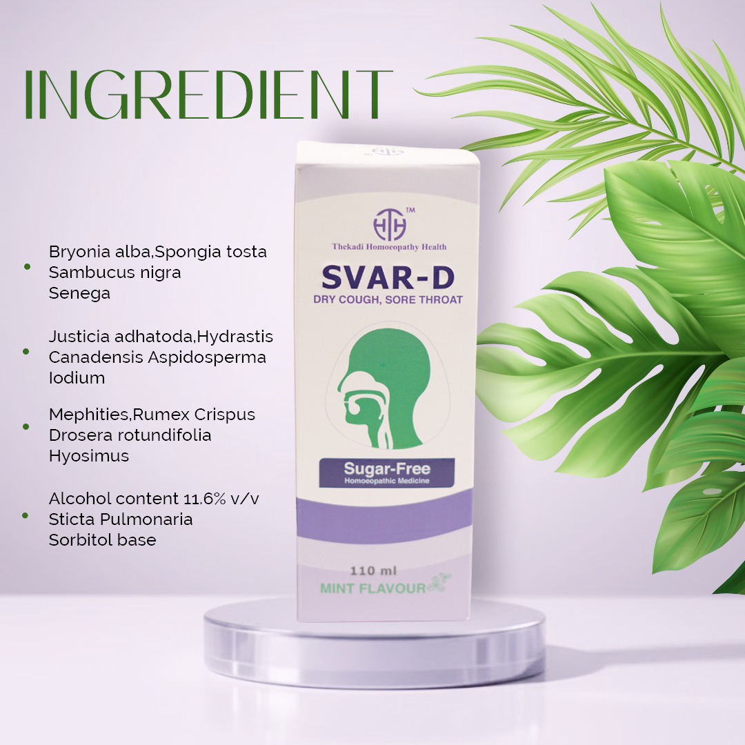 SVAR – D (Dry cough Syrup)