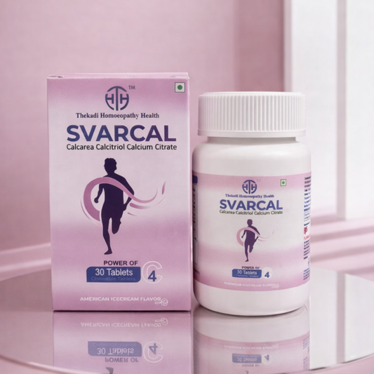 SVARCAL Tablets | Calcarea Calcitriol Calcium Citrate with Zinc